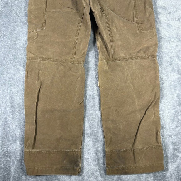 Carhartt Mens Relaxed Fit Canvas Work Pants 32x30 Brown Carpenter Utility - Picture 10 of 10